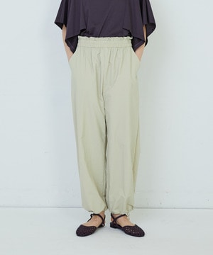 【ADIEU TRISTESSE】ナイロンイージーパンツ 詳細画像 ベージュ 1