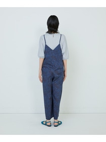 【ADIEU TRISTESSE】｜2BUY10%OFF・3BUY20%OFF｜リバティプリントサロペット 詳細画像 ブラウン系その他 12