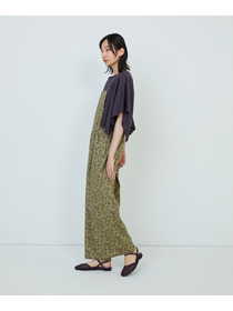 【ADIEU TRISTESSE】｜2BUY10%OFF・3BUY20%OFF｜リバティプリントサロペット 詳細画像 ブラウン系その他 2