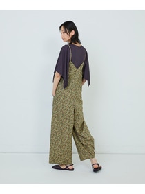 【ADIEU TRISTESSE】｜2BUY10%OFF・3BUY20%OFF｜リバティプリントサロペット 詳細画像 ブラウン系その他 3