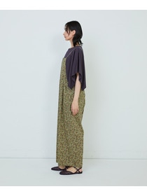 【ADIEU TRISTESSE】｜2BUY10%OFF・3BUY20%OFF｜リバティプリントサロペット 詳細画像 ブラウン系その他 5