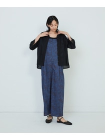 【ADIEU TRISTESSE】｜2BUY10%OFF・3BUY20%OFF｜リバティプリントサロペット 詳細画像 ブラウン系その他 7