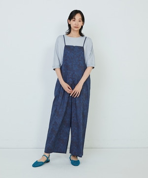 【ADIEU TRISTESSE】｜2BUY10%OFF・3BUY20%OFF｜リバティプリントサロペット 詳細画像 ブルー系その他 1