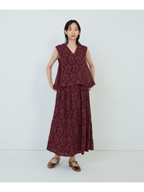 【ADIEU TRISTESSE】カットジャカードスカート 詳細画像 ブラック 11