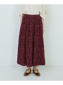 【ADIEU TRISTESSE】カットジャカードスカート 詳細画像 ブラック 12