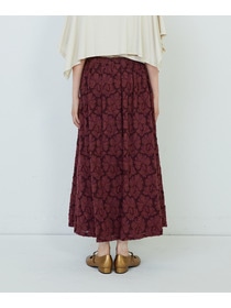 【ADIEU TRISTESSE】カットジャカードスカート 詳細画像 ブラック 14