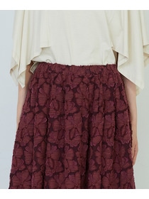 【ADIEU TRISTESSE】カットジャカードスカート 詳細画像 ブラック 15