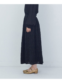 【ADIEU TRISTESSE】カットジャカードスカート 詳細画像 ブラック 6