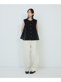 【ADIEU TRISTESSE】｜2BUY10%OFF・3BUY20%OFF｜【2way】カットジャカードベスト 詳細画像 パープル 17