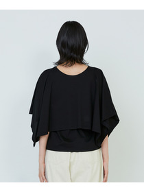 【ADIEU TRISTESSE】｜2BUY10%OFF・3BUY20%OFF｜ハンカチスリーブシャツ 詳細画像 ブラック 31