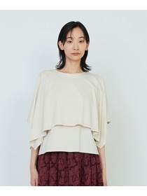 【ADIEU TRISTESSE】｜2BUY10%OFF・3BUY20%OFF｜ハンカチスリーブシャツ 詳細画像 ブラック 4