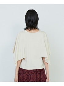 【ADIEU TRISTESSE】｜2BUY10%OFF・3BUY20%OFF｜ハンカチスリーブシャツ 詳細画像 ブラック 6