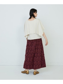 【ADIEU TRISTESSE】｜2BUY10%OFF・3BUY20%OFF｜ハンカチスリーブシャツ 詳細画像 ブラック 9