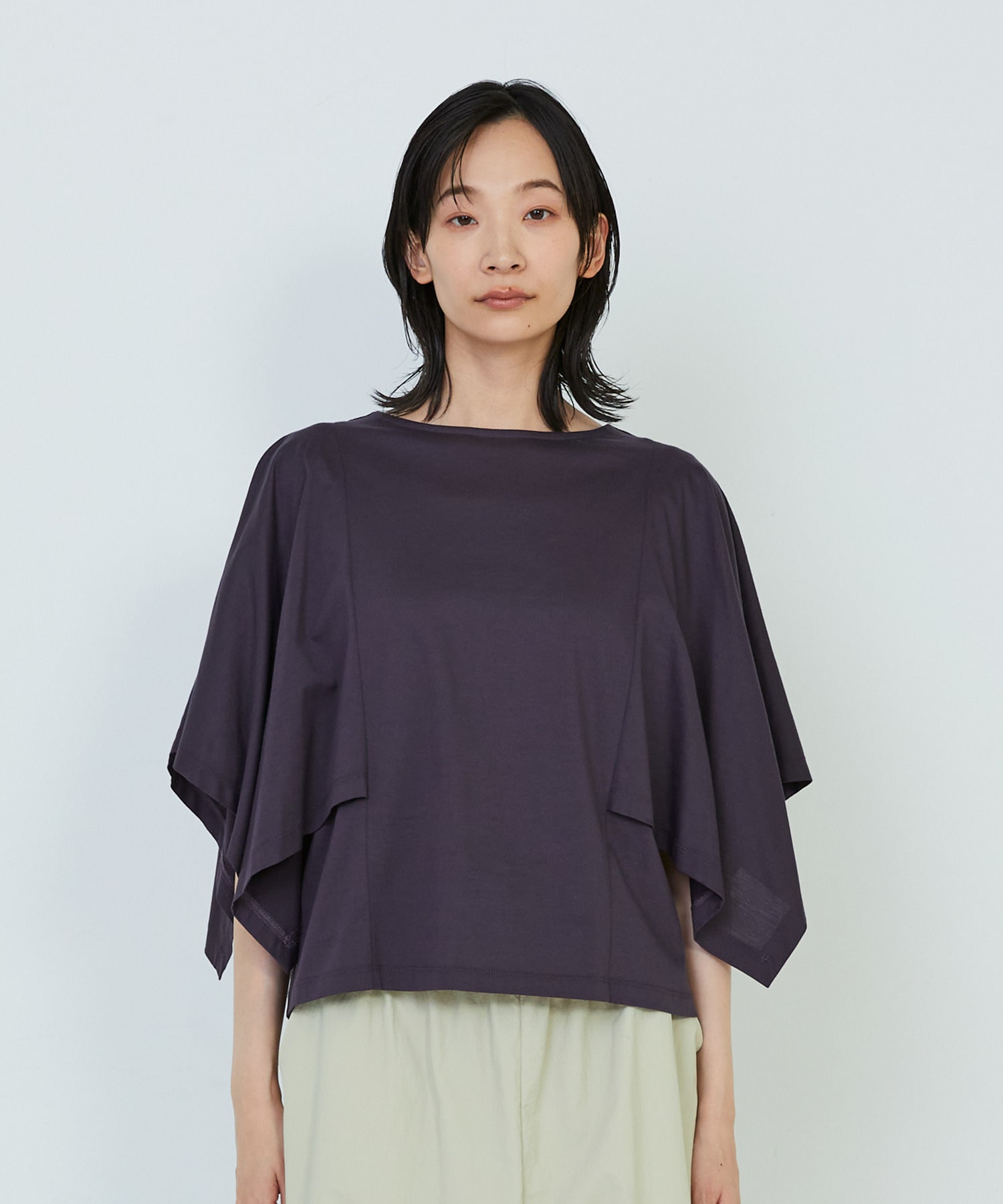 【ADIEU TRISTESSE】｜2BUY10%OFF・3BUY20%OFF｜ハンカチスリーブシャツ 詳細画像 ブラック 23