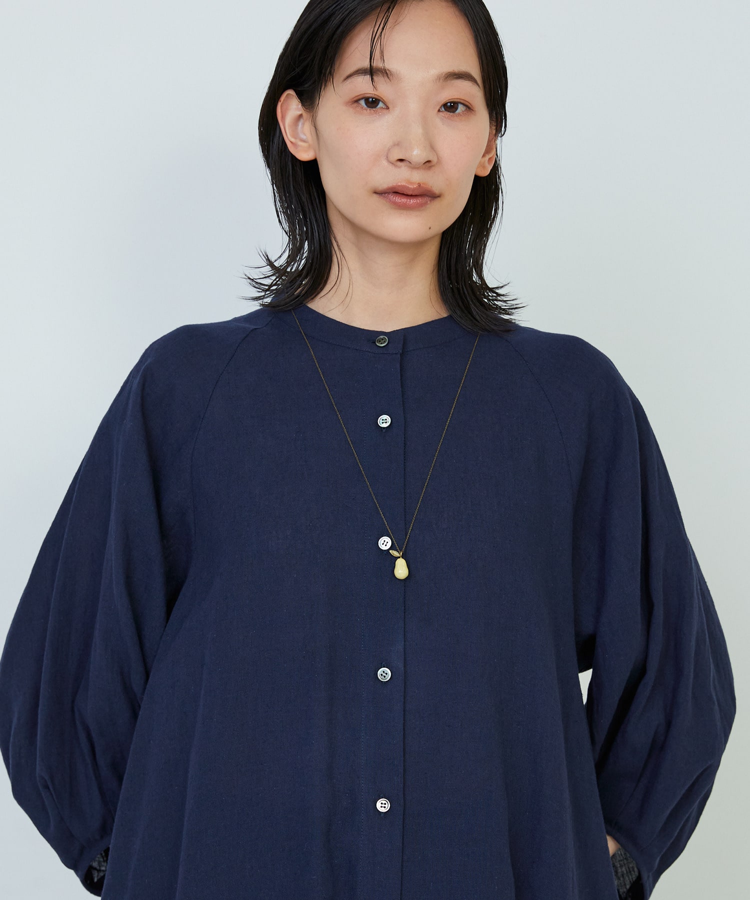 【ADIEU TRISTESSE】ラ・フランスワントップネックレス 詳細画像 マスタード 5