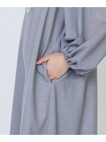 【LOISIR】｜2BUY10%OFF・3BUY20%OFF｜【MTサイズ有り】エステスウールケミカルレース使いワンピース 詳細画像 ブラック 20