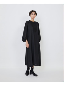 【LOISIR】｜2BUY10%OFF・3BUY20%OFF｜【MTサイズ有り】エステスウールケミカルレース使いワンピース 詳細画像 ブラック 3