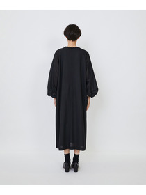 【LOISIR】｜2BUY10%OFF・3BUY20%OFF｜【MTサイズ有り】エステスウールケミカルレース使いワンピース 詳細画像 ブラック 8