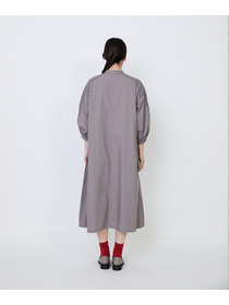 【LOISIR】｜2BUY10%OFF・3BUY20%OFF｜【9月ベストセラーブランド内1位】インドコットンポプリンハンドスモッキングワンピース 詳細画像 モカ 18