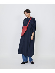 【LOISIR】｜2BUY10%OFF・3BUY20%OFF｜【9月ベストセラーブランド内1位】インドコットンポプリンハンドスモッキングワンピース 詳細画像 モカ 2