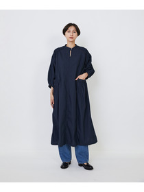 【LOISIR】｜2BUY10%OFF・3BUY20%OFF｜【9月ベストセラーブランド内1位】インドコットンポプリンハンドスモッキングワンピース 詳細画像 モカ 3