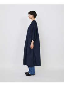 【LOISIR】｜2BUY10%OFF・3BUY20%OFF｜【9月ベストセラーブランド内1位】インドコットンポプリンハンドスモッキングワンピース 詳細画像 モカ 8