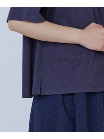 【LOISIR】｜2BUY10%OFF・3BUY20%OFF｜リバティプリントオーバーダイ二重フレアーカラーブラウス 詳細画像 A 20