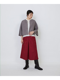 【LOISIR】｜2BUY10%OFF・3BUY20%OFF｜インドコットンポプリンハンドスモッキングブラウスジャケット 詳細画像 ブラック 1