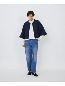 【LOISIR】｜2BUY10%OFF・3BUY20%OFF｜インドコットンポプリンハンドスモッキングブラウスジャケット 詳細画像 ブラック 10