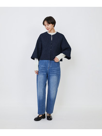 【LOISIR】｜2BUY10%OFF・3BUY20%OFF｜インドコットンポプリンハンドスモッキングブラウスジャケット 詳細画像 ブラック 13