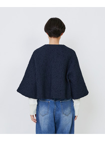 【LOISIR】｜2BUY10%OFF・3BUY20%OFF｜インドコットンポプリンハンドスモッキングブラウスジャケット 詳細画像 ブラック 18