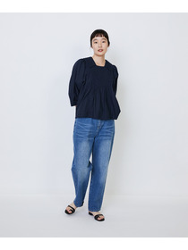 【LOISIR】｜2BUY10%OFF・3BUY20%OFF｜インドコットンポプリンハンドスモッキングブラウス 詳細画像 ブラック 13