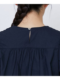 【LOISIR】｜2BUY10%OFF・3BUY20%OFF｜インドコットンポプリンハンドスモッキングブラウス 詳細画像 ブラック 21