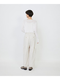 【LOISIR】｜2BUY10%OFF・3BUY20%OFF｜【MTサイズ有り】コットンポプリンパラシュートパンツ 詳細画像 ブラウン 10