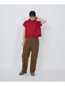 【LOISIR】｜2BUY10%OFF・3BUY20%OFF｜【MTサイズ有り】コットンポプリンパラシュートパンツ 詳細画像 ブラウン 17