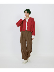 【LOISIR】｜2BUY10%OFF・3BUY20%OFF｜【MTサイズ有り】コットンポプリンパラシュートパンツ 詳細画像 ブラウン 18