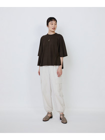 【LOISIR】｜2BUY10%OFF・3BUY20%OFF｜【MTサイズ有り】コットンポプリンパラシュートパンツ 詳細画像 ブラウン 2