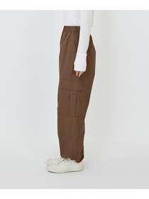 【LOISIR】｜2BUY10%OFF・3BUY20%OFF｜【MTサイズ有り】コットンポプリンパラシュートパンツ 詳細画像 ブラウン 28