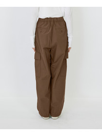 【LOISIR】｜2BUY10%OFF・3BUY20%OFF｜【MTサイズ有り】コットンポプリンパラシュートパンツ 詳細画像 ブラウン 32