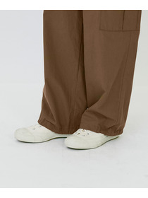 【LOISIR】｜2BUY10%OFF・3BUY20%OFF｜【MTサイズ有り】コットンポプリンパラシュートパンツ 詳細画像 ブラウン 38