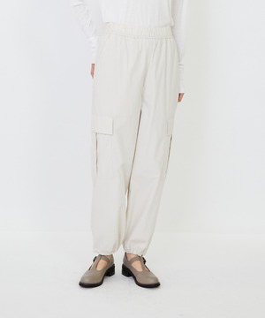 【LOISIR】｜2BUY10%OFF・3BUY20%OFF｜【MTサイズ有り】コットンポプリンパラシュートパンツ 詳細画像 ベージュ 1