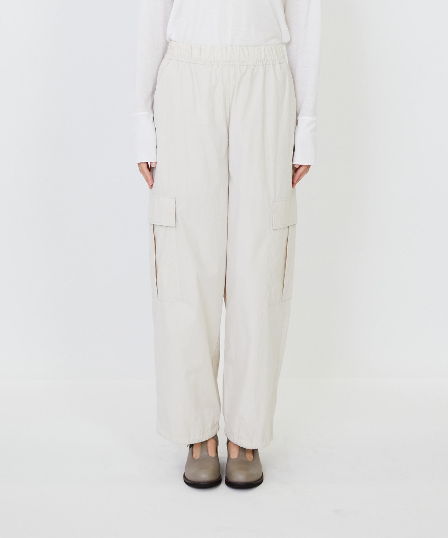 【LOISIR】｜2BUY10%OFF・3BUY20%OFF｜【MTサイズ有り】コットンポプリンパラシュートパンツ 詳細画像 ブラウン 14