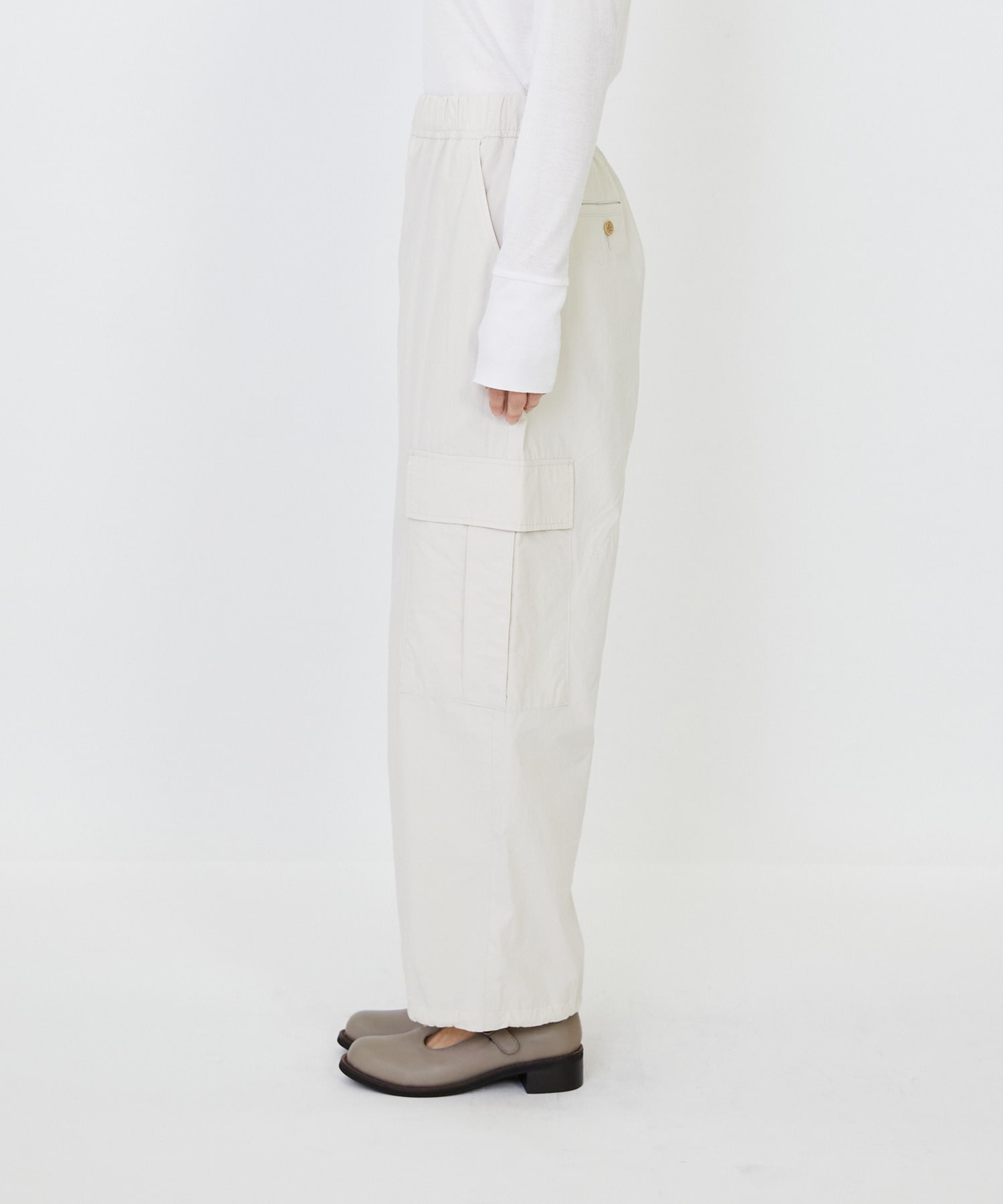 【LOISIR】｜2BUY10%OFF・3BUY20%OFF｜【MTサイズ有り】コットンポプリンパラシュートパンツ 詳細画像 ブラウン 15