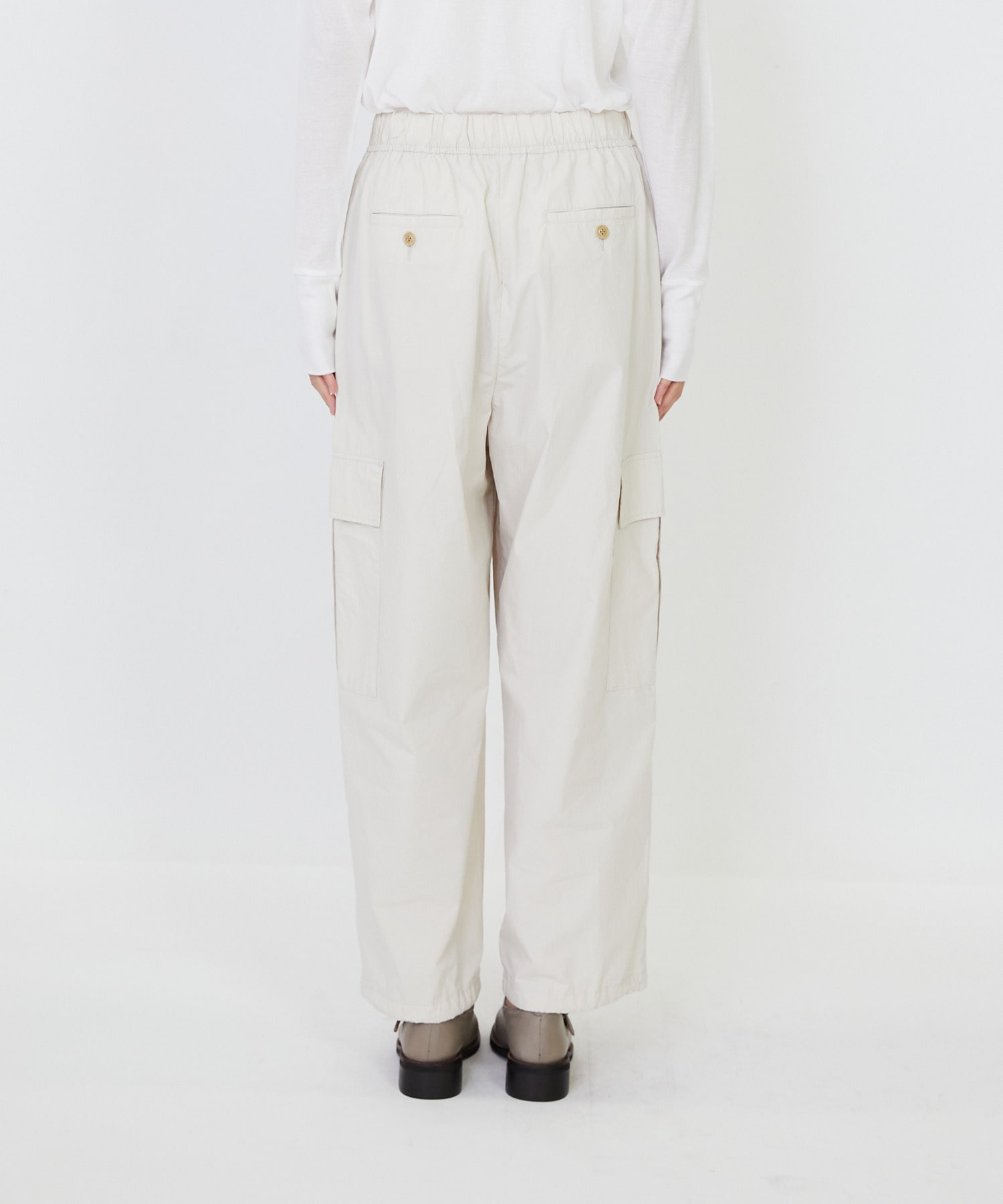 【LOISIR】｜2BUY10%OFF・3BUY20%OFF｜【MTサイズ有り】コットンポプリンパラシュートパンツ 詳細画像 ブラウン 16