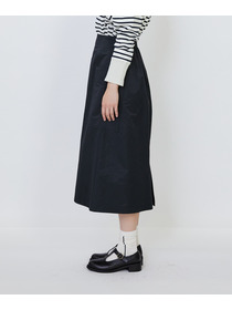 【LOISIR】【MTサイズ有り】エステルコットンタフタミモレスカート 詳細画像 ブラック 19