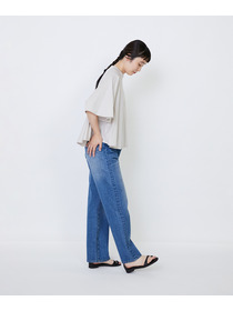 【LOISIR】オーガニックコットン天竺Aラインプルオーバー 詳細画像 ブラウン 4