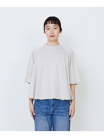 【LOISIR】オーガニックコットン天竺Aラインプルオーバー 詳細画像 ブラウン 6