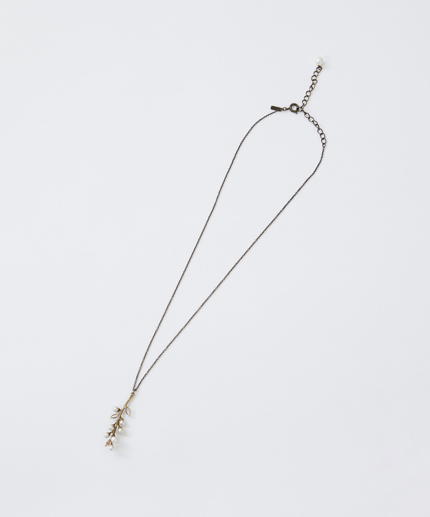 【LOISIR】ボタニカルワントップネックレス 詳細画像 オフホワイト 1