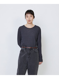 【LOISIR】細幅ベルト 詳細画像 ブラック 5