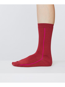 【LOISIR】｜2BUY10%OFF・3BUY20%OFF｜サイドラインソックス 詳細画像 レッド系その他 9